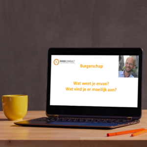 MINITRAINING BURGERSCHAP MONITOREN